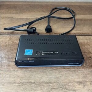 DIGITALSTREAM DTV DVB DTV‎ Converter Box with Dolby Digital Receiver
